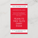 Recherche de alerte cartes visite Allergies
