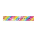 Search for rainbow glitter return address labels Sparkle