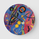 Recherche de kandinsky horloges Abstrait