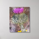 Search for thistle canvas prints Purple