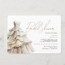 Search for white dress bridal shower invitations Modern
