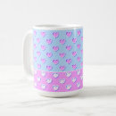 Search for blue heart mugs Pattern
