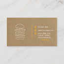 Recherche de sandwich business cards Restaurant