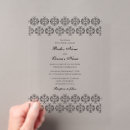 Recherche de invitation de damassé mariage invitations Vintage