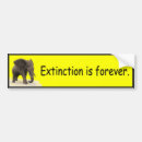 Search for extinction bumper stickers Environment