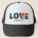 Search for rainbow colored hats Typography
