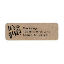 Search for for girls return address labels Its a girl