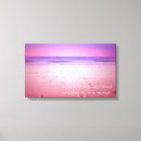 Search for purple sunset canvas prints Water