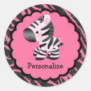 Search for glitter zebra stickers Pink