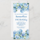 Search for hydrangea birthday invitations Modern