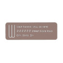 Search for blank template return address labels Classic