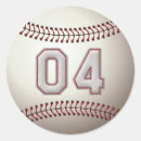 Search for baseball numbers stickers Player