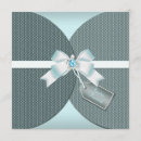 Recherche de aqua quinceanera invitations Diamant