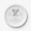 Search for elephant baby shower plates Simple