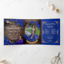 Recherche de blue floral birthday invitations Quinceañera