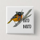 Search for bird nerd buttons Birder