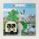 Recherche de cigognes puzzles Paysage