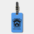 Search for baseball luggage tags Little league