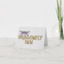 Search for dragonflies note cards Watercolor