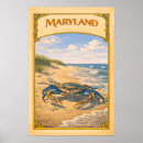 Search for blue crab posters Maryland