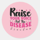 Search for breast cancer walk stickers Cure