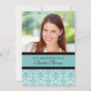 Search for teal bridal shower invitations Aqua