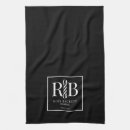 Search for logo tea towels Black and white