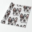 Recherche de boston terrier papier cadeau Amoureux des chiens