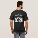 Search for class of 2026 tshirts School graduation