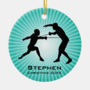 Search for fencing ornaments Epee