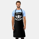Search for cute fathers day aprons Black and white