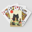 Search for japanese cat playing cards Kawaii