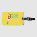 Search for flight crew luggage tags Airplane