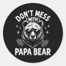 Search for papa bear stickers Best dad ever