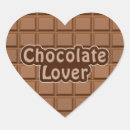 Search for chocolate lover stickers Brown