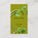 Search for green leaf logo business cards Plant