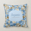 Recherche de bleu or coussins Pour enfants