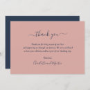 Search for navy blue thank you cards Minimalist