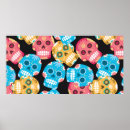Search for colourful skull posters Background