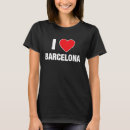 Search for i love barcelona tshirts Red