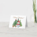 Search for watercolor snowman christmas cards Squirrel