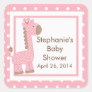 Search for cute baby giraffe stickers Pink