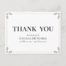 Search for elegant memorial thank you cards White