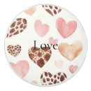 Search for animal print knobs and pulls Pink