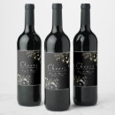 Recherche de gold black wine labels Classe