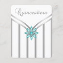 Search for turquoise blue quinceanera invitations Teal