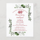 Search for rustic wedding anniversary invitations Vow renewal
