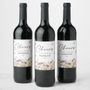 Search for butterfly wine labels Floral