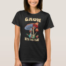 Search for mushroom growing tshirts Flow