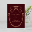 Search for burgundy roses quinceanera invitations Vintage